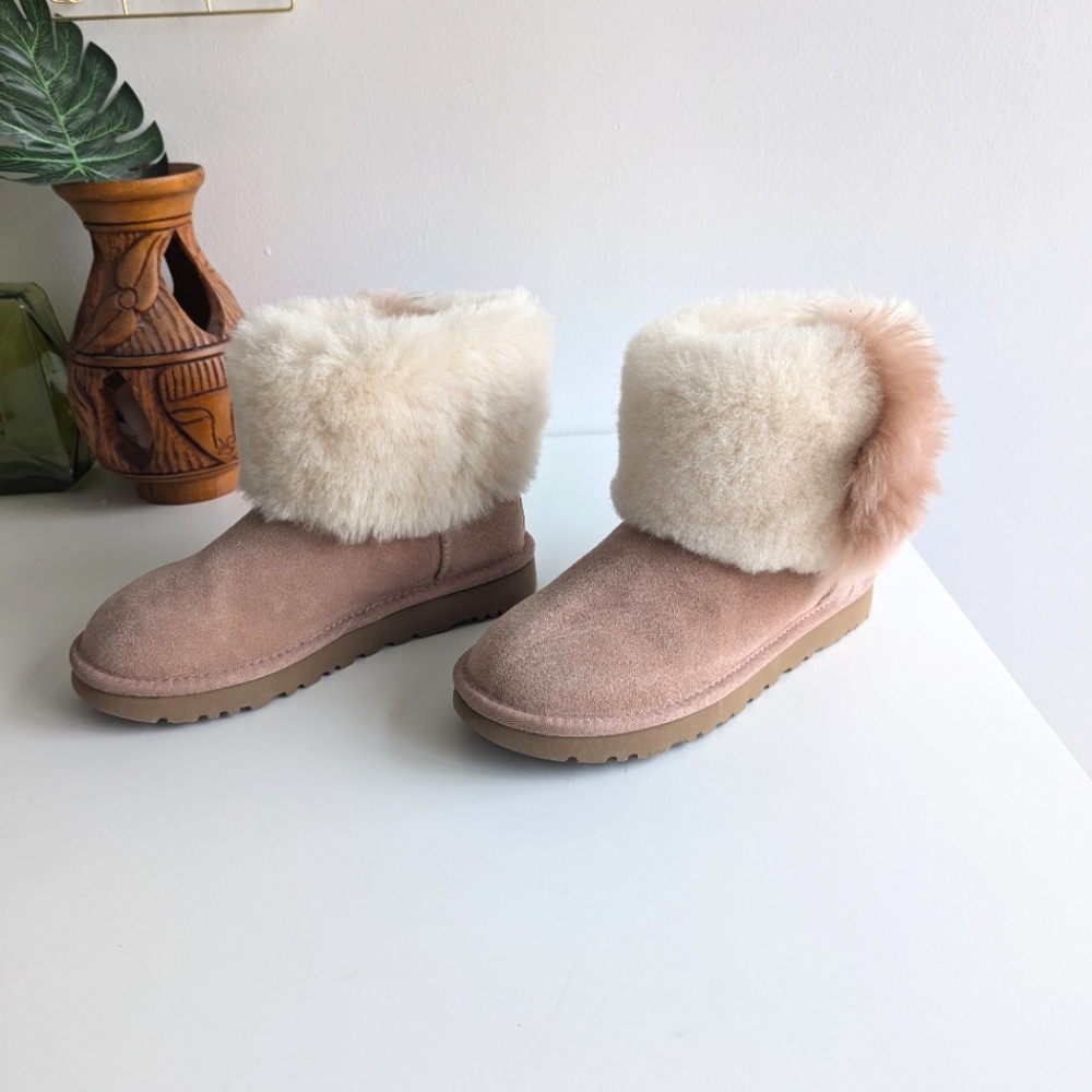 UGG Classic Mini Wisp boot Powder Pink